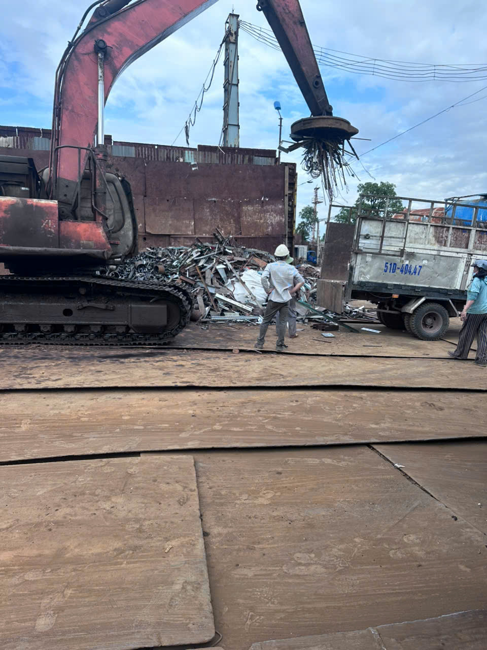 sắt vụn công trình
